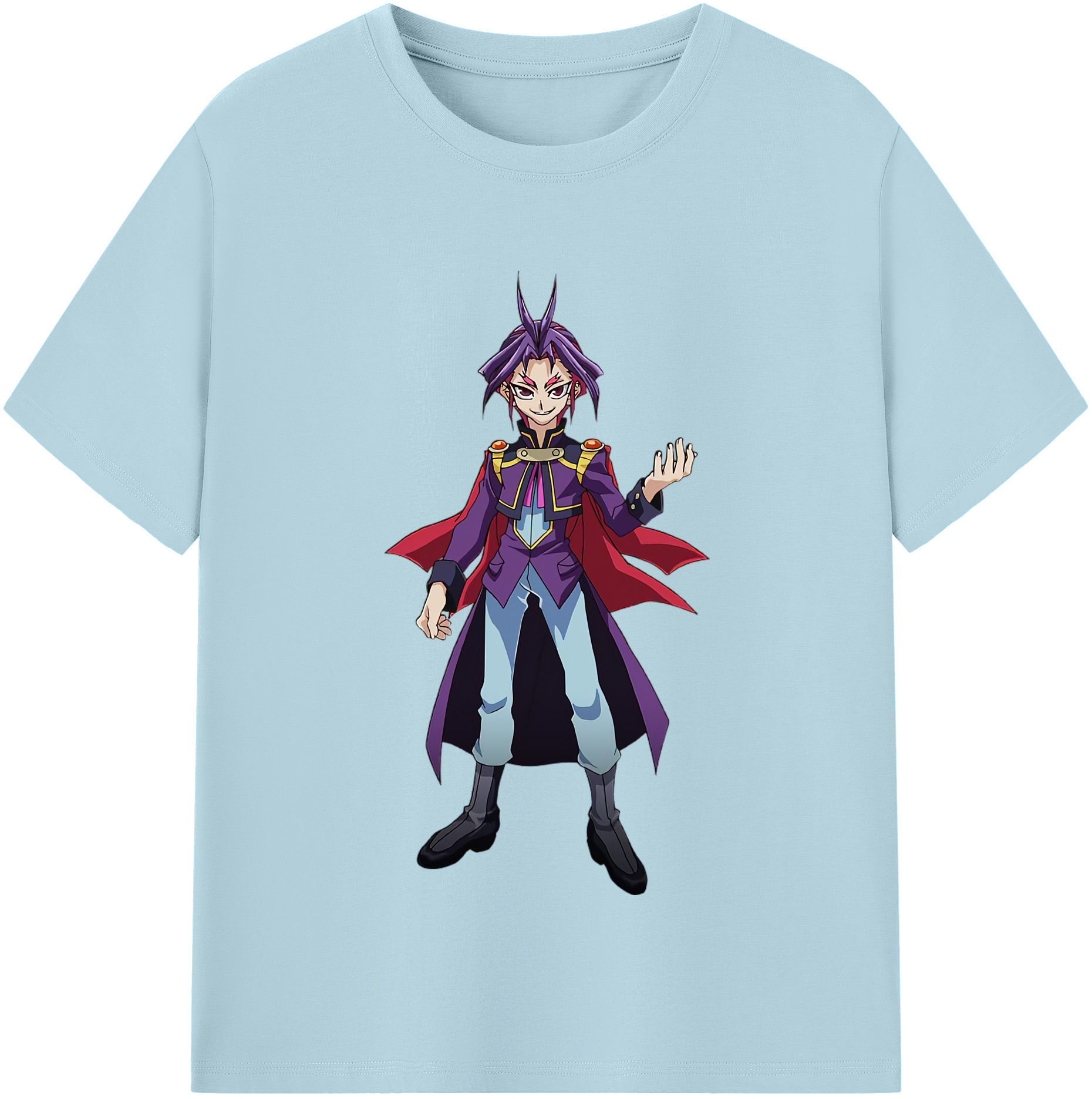（画像用） 遊☆戯☆王 Yu-Gi-Oh! 綿100％半袖Tシャツ（フロントプリント）